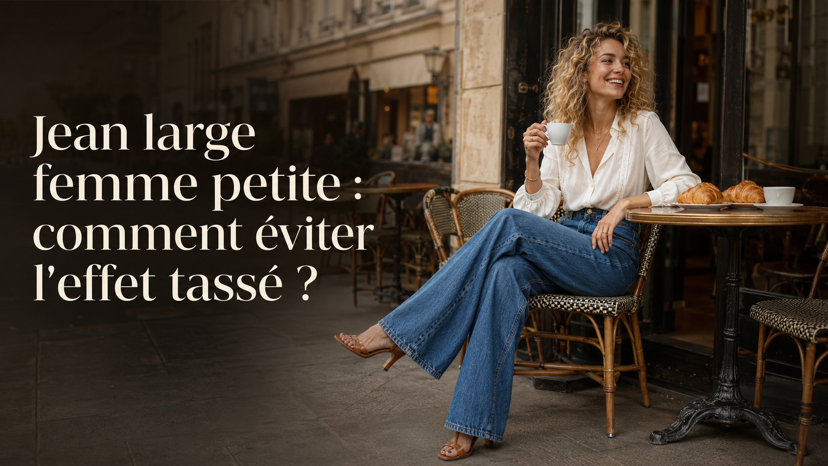 Jean large femme petite : comment éviter l'effet tassé ?