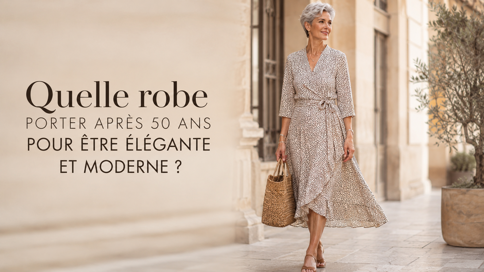 Quelle robe porter après 50 ans pour être élégante et moderne ?