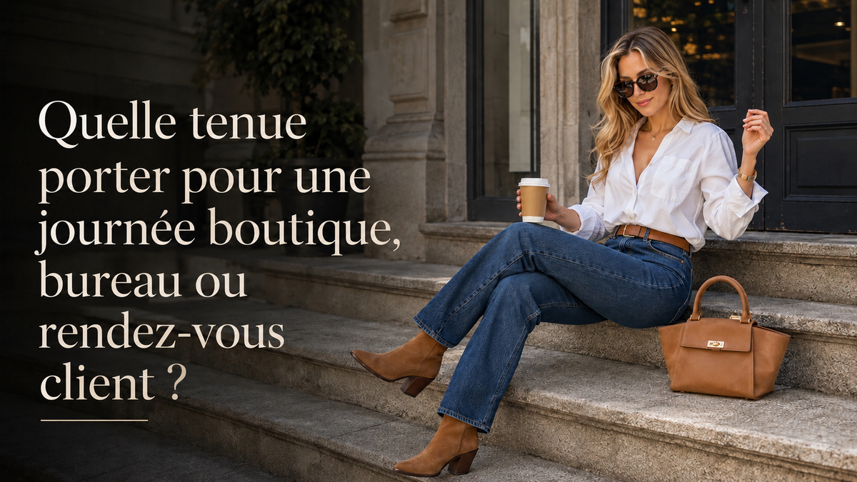Quelle tenue porter pour une journée boutique, bureau ou rendez-vous client ?