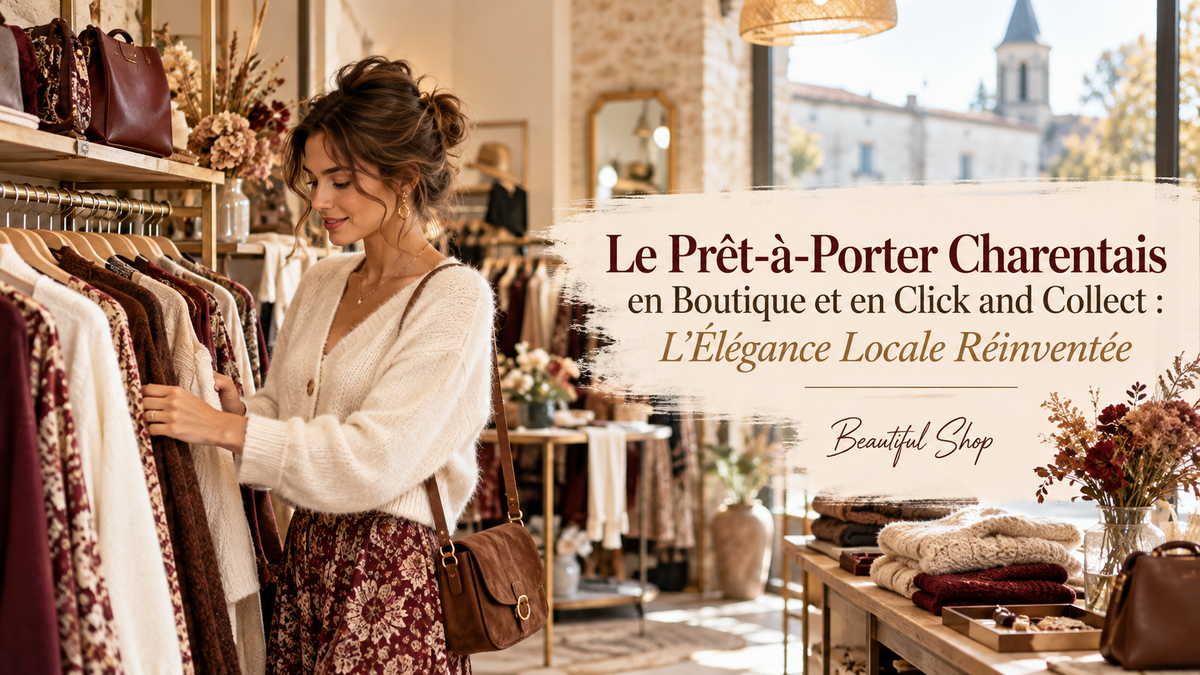 Le Prêt-à-Porter Charentais en Boutique et en Click and Collect : L'Élégance Localebeautifulshop 
