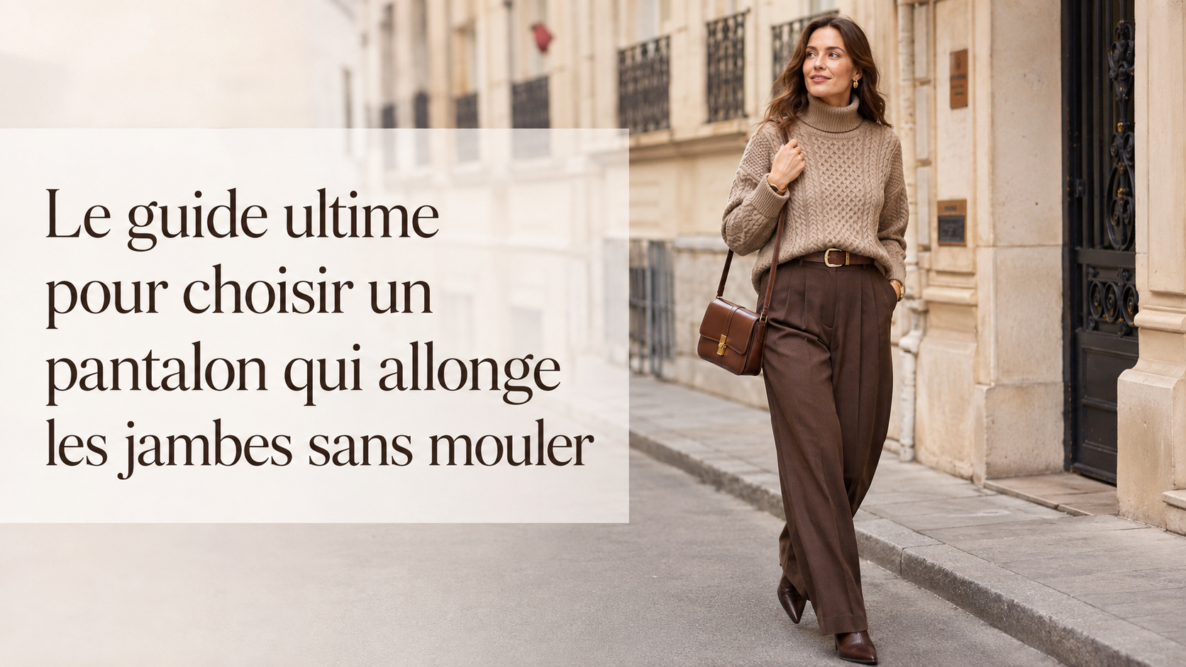 Le guide ultime pour choisir un pantalon qui allonge les jambes sans mouler