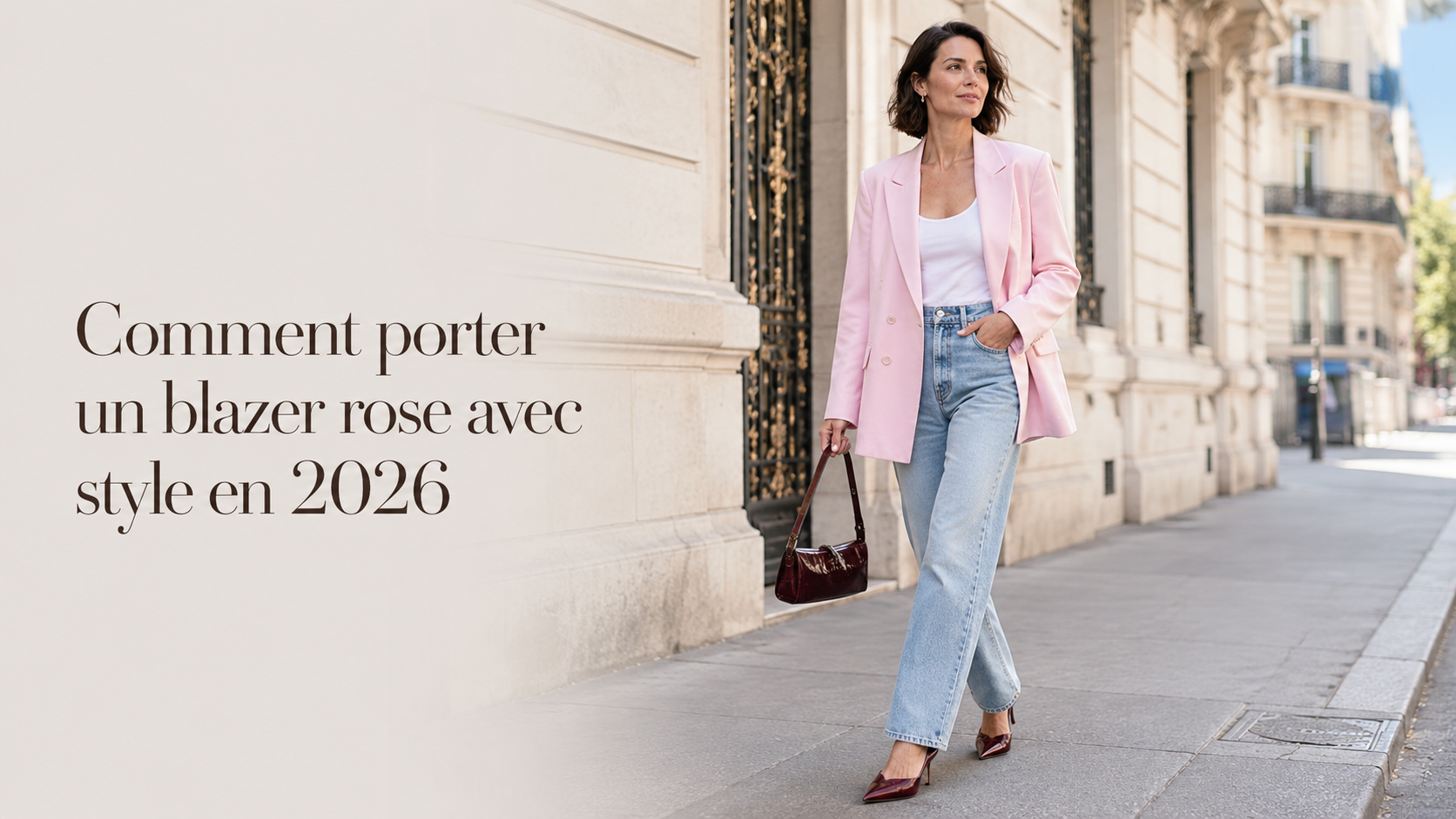 Comment porter un blazer rose avec style en 2026beautifulshop 