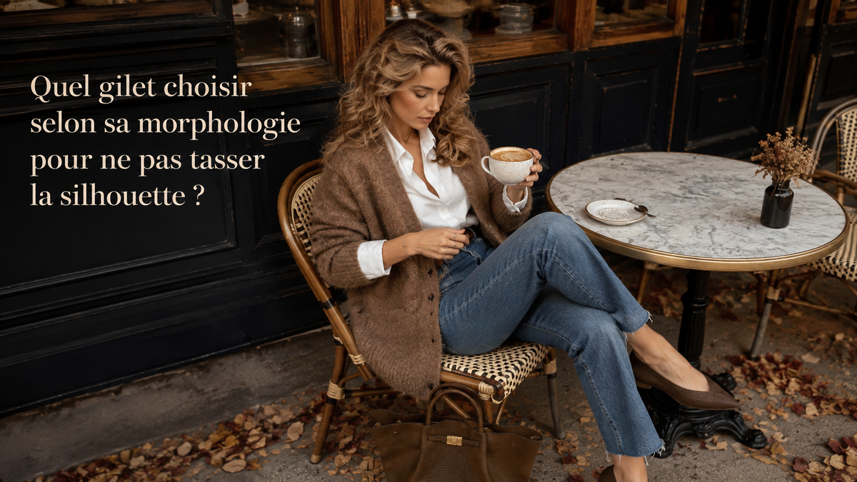 Quel gilet choisir selon sa morphologie pour ne pas tasser la silhouette ?