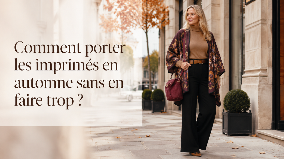 Comment porter les imprimés en automne sans en faire trop ?
