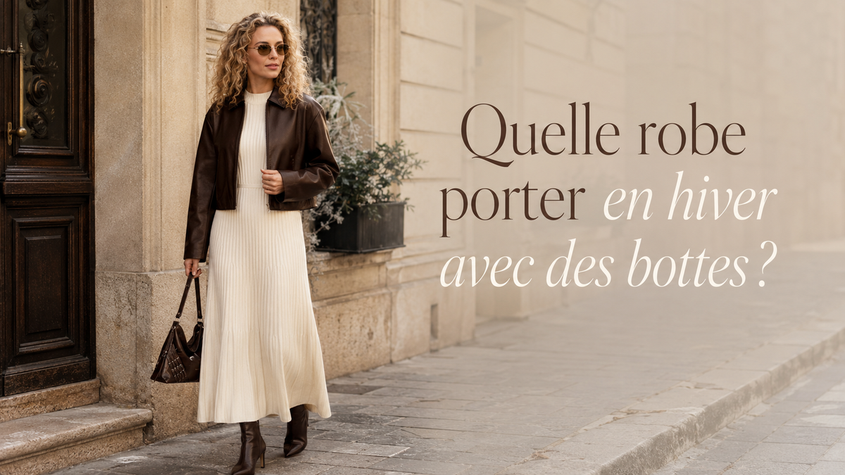 Quelle robe porter en hiver avec des bottes ou des bottines ?