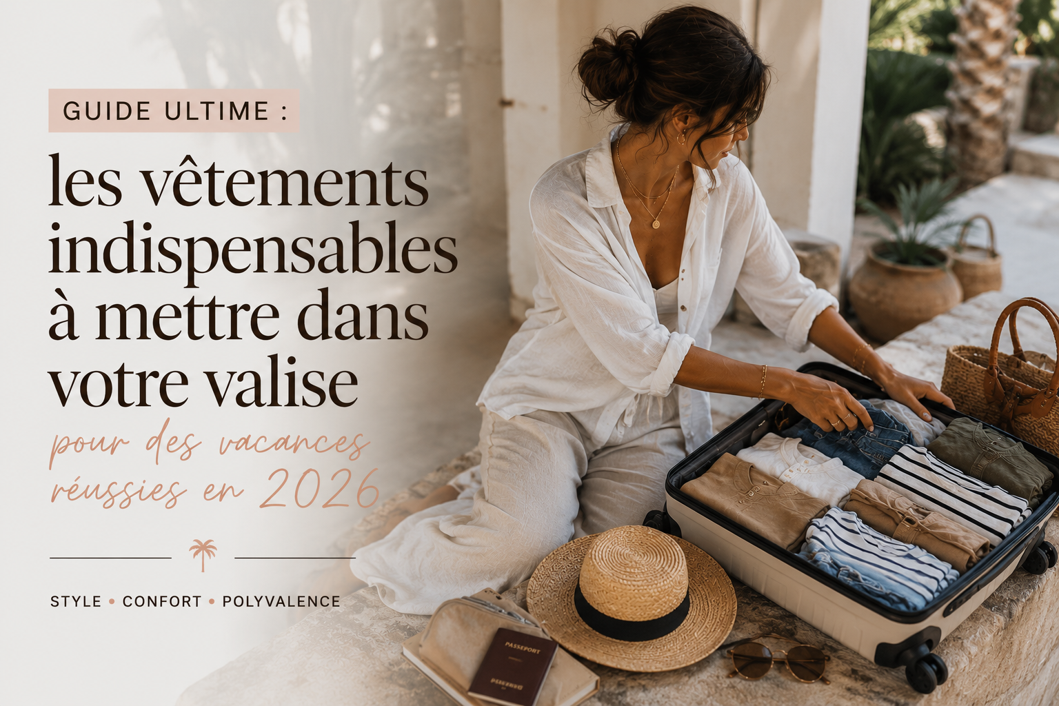 Guide ultime : les vêtements indispensables à mettre dans votre valise pour des vacances réussies en 2026