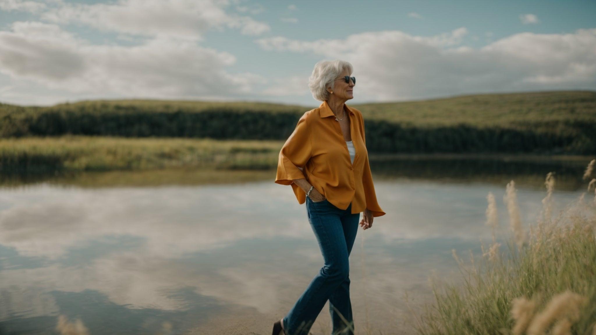 Jean Bootcut: L'allié mode des femmes de 60 ans et plus pour une silhouette affinée et élégante