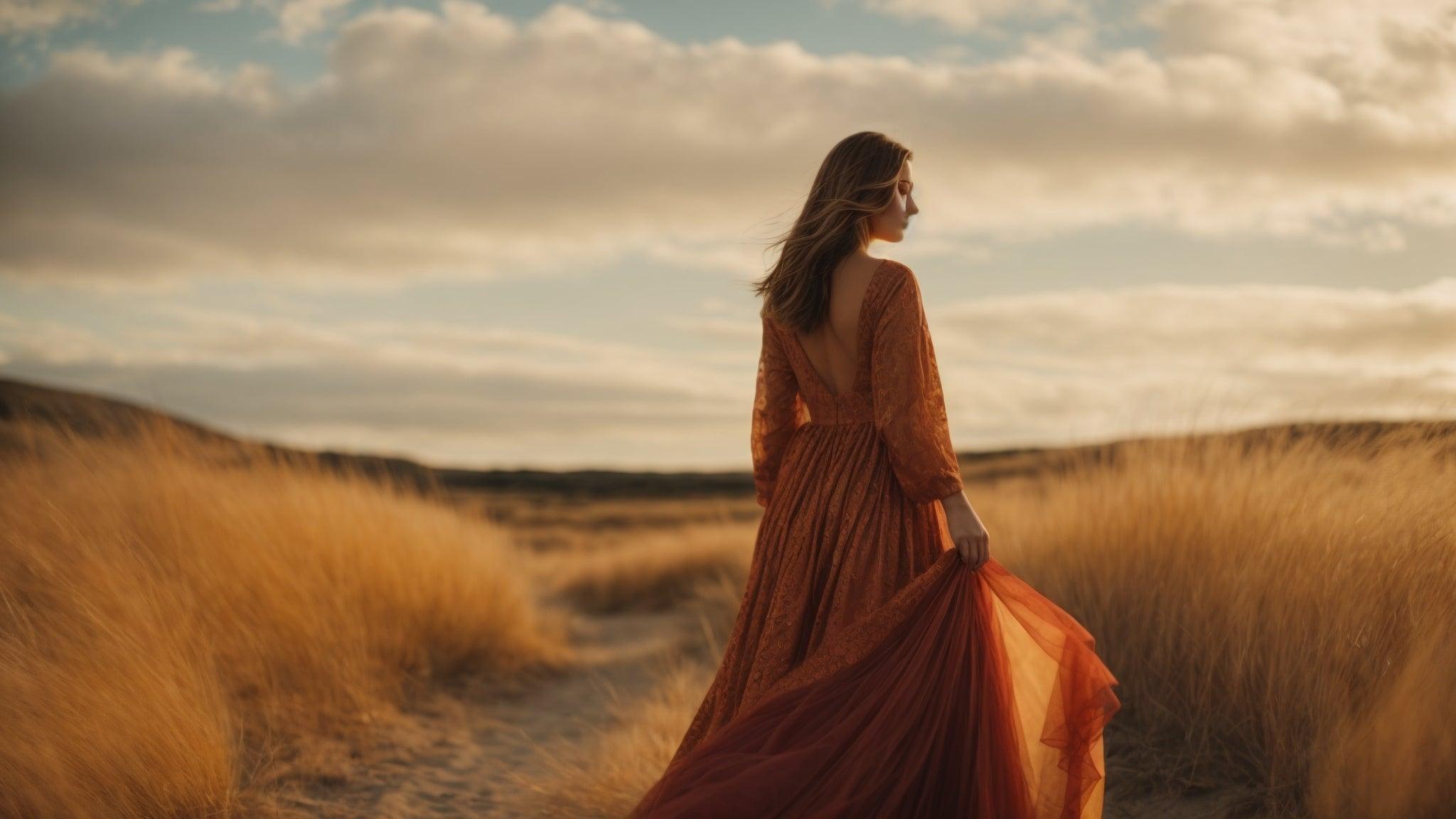 &nbsp;robe empire, robe drapée, silhouette élégante, confortable, habillement féminin, mode, conseils stylisme