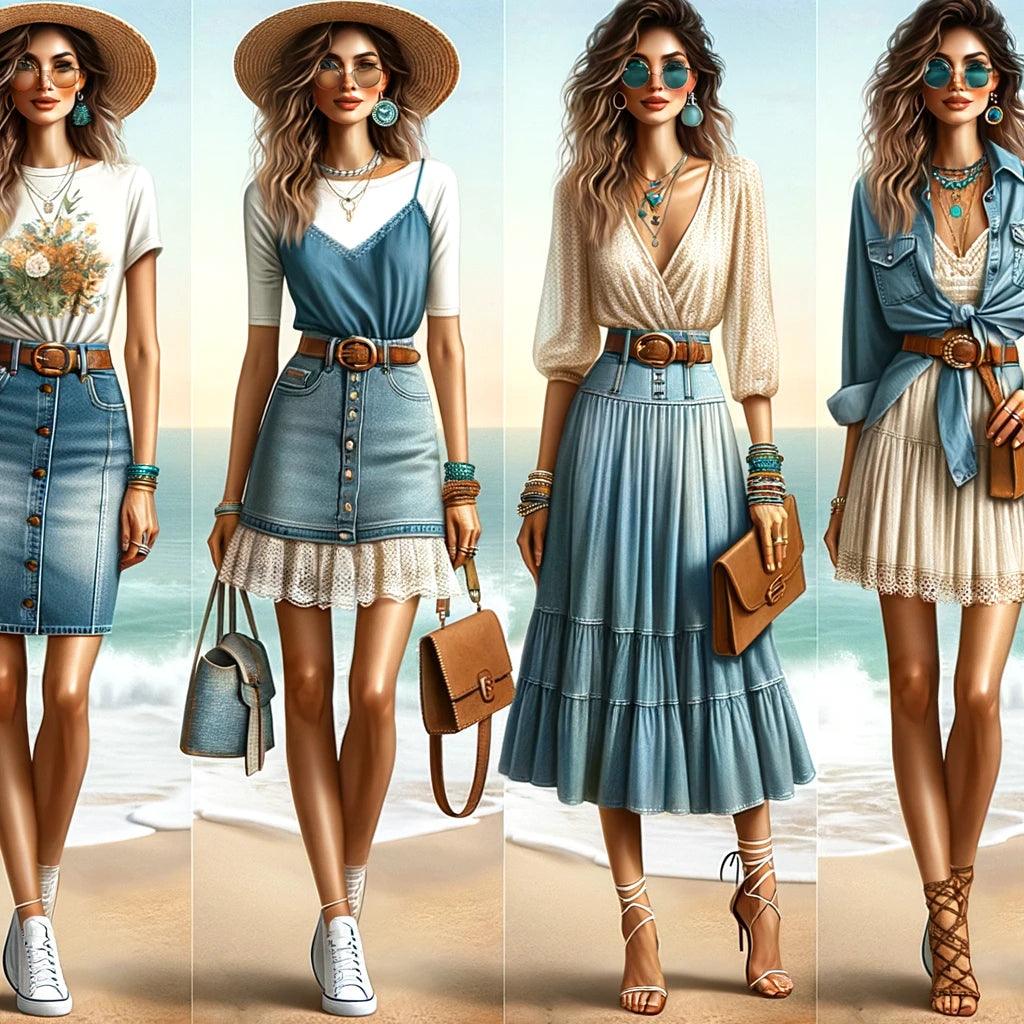 La Jupe en Jean pour l'Été : Votre Alliée Style Incontournable