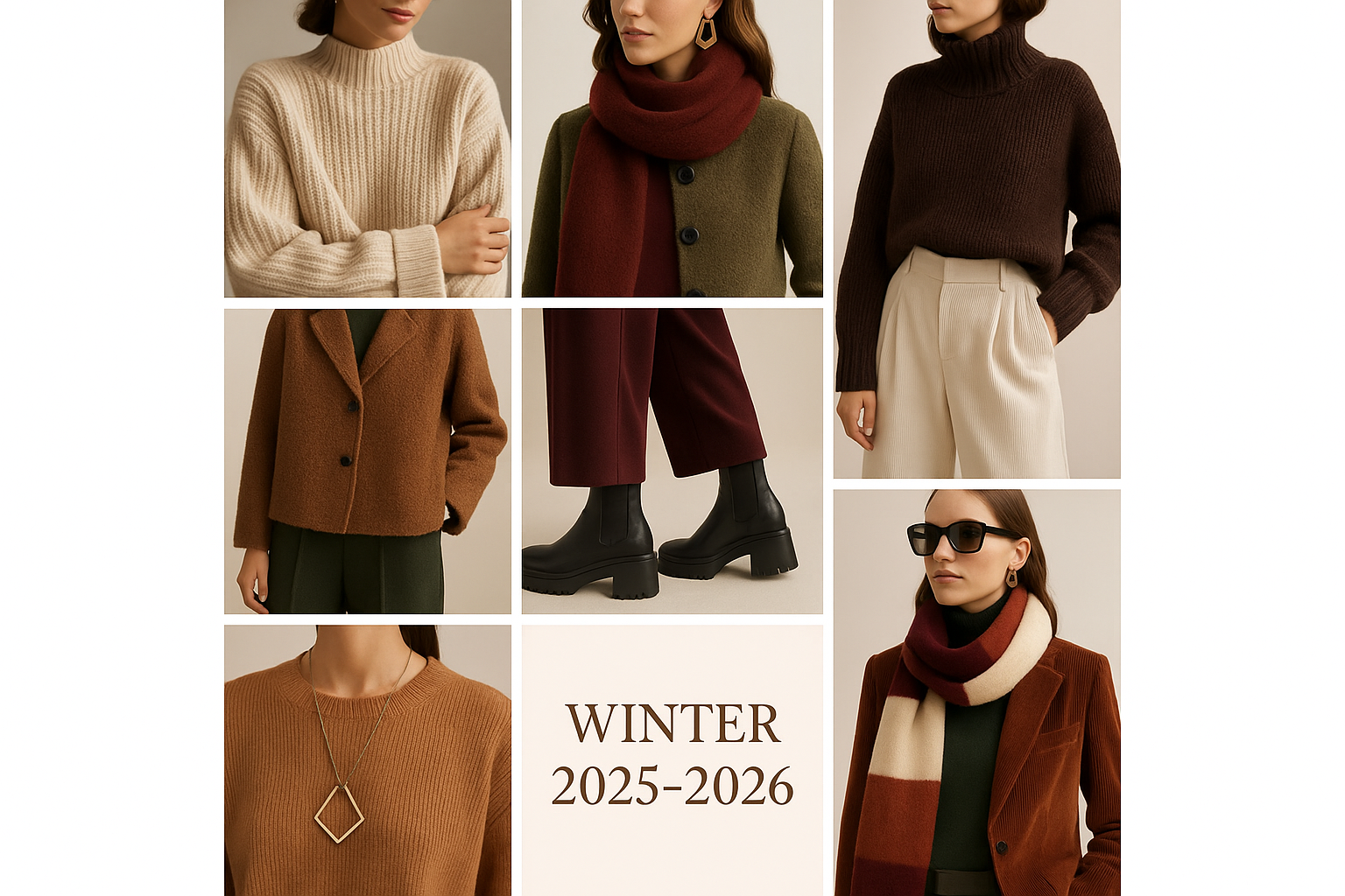 Quelles sont les tendances pour l'hiver 2025-2026 ? beautiful shop