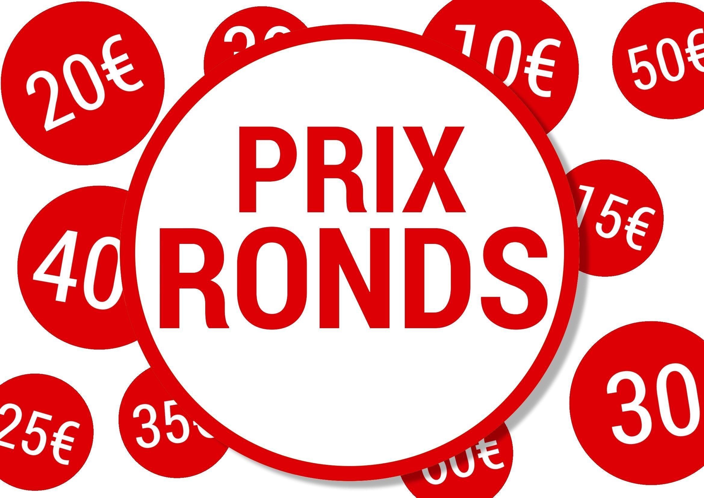 Prix ronds - beautifulshop
