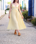 Robe Longue Dos Nu en Coton – Légèreté & Séduction - beautifulshop