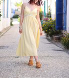 Robe Longue Dos Nu en Coton – Légèreté & Séduction - beautifulshop