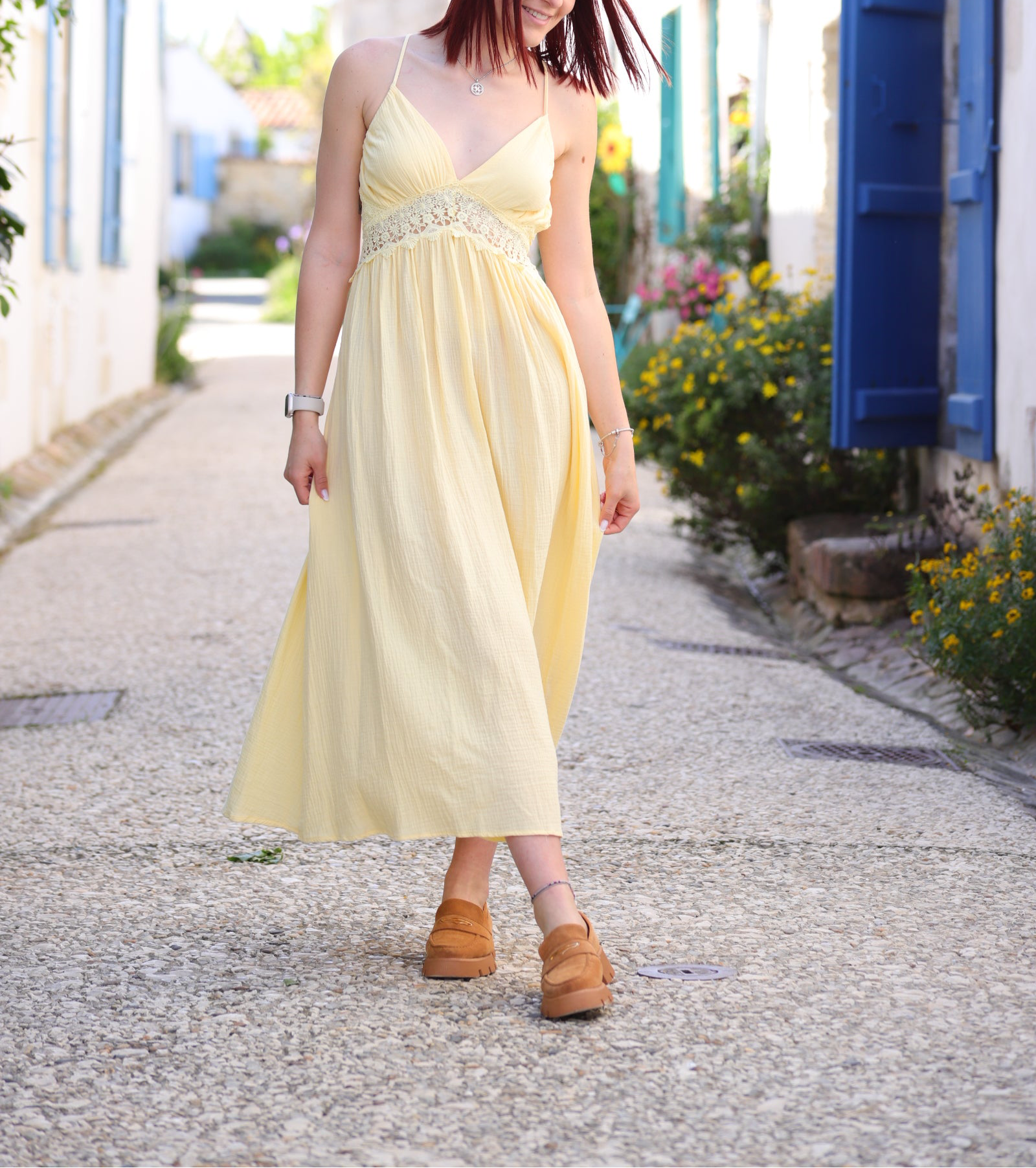 Robe Longue Dos Nu en Coton – Légèreté & Séduction - beautifulshop