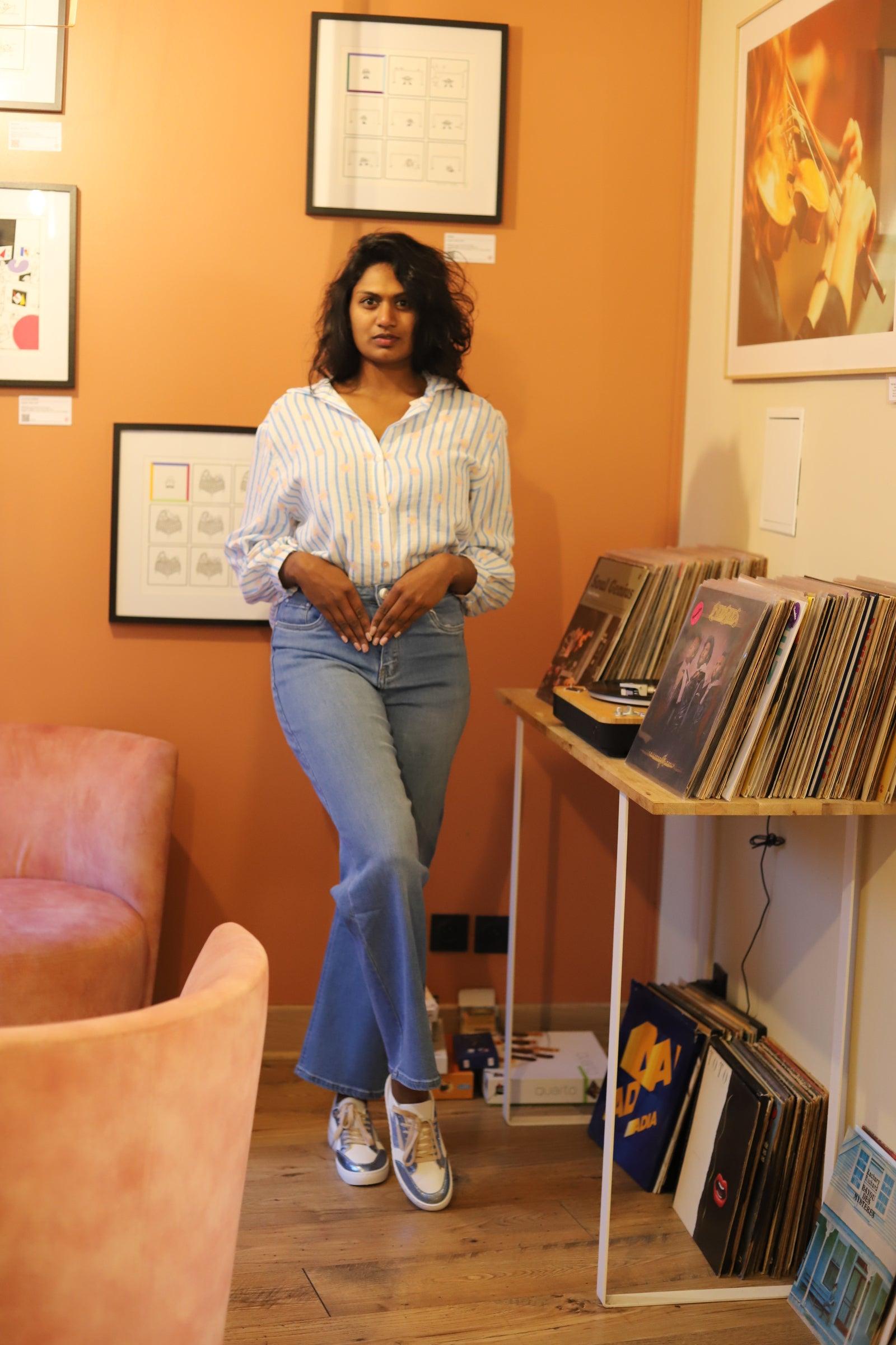 Chemise Femme en Gaze de Coton –  Motifs Fleuris - beautifulshop - boutique en Poitou Charente 