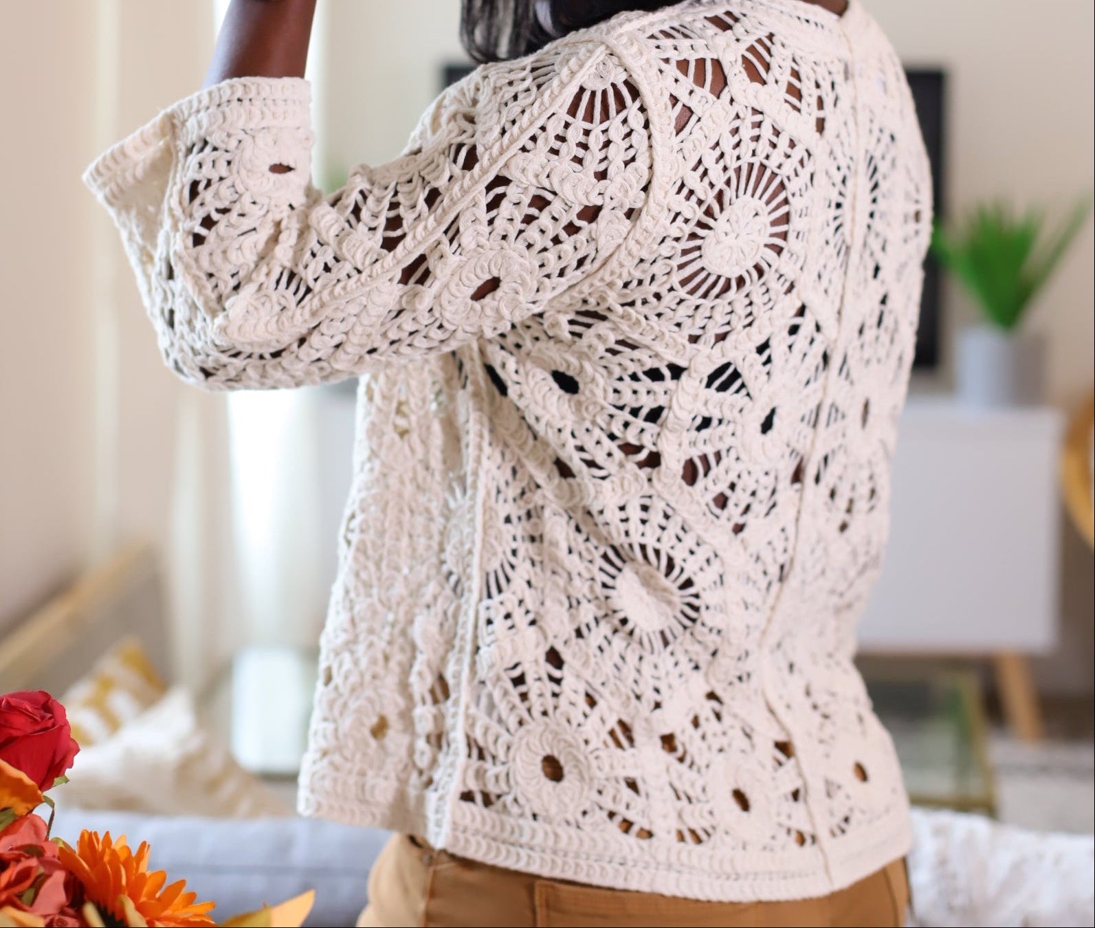 Gilet Crochet  –  Charme Estival