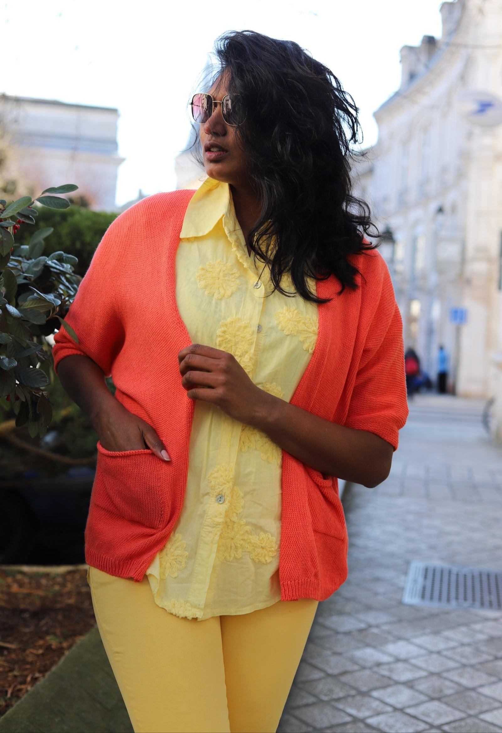Gilet Femme en Maille – Confort et Élégance Décontractée - beautifulshop - boutique à Angoulême 