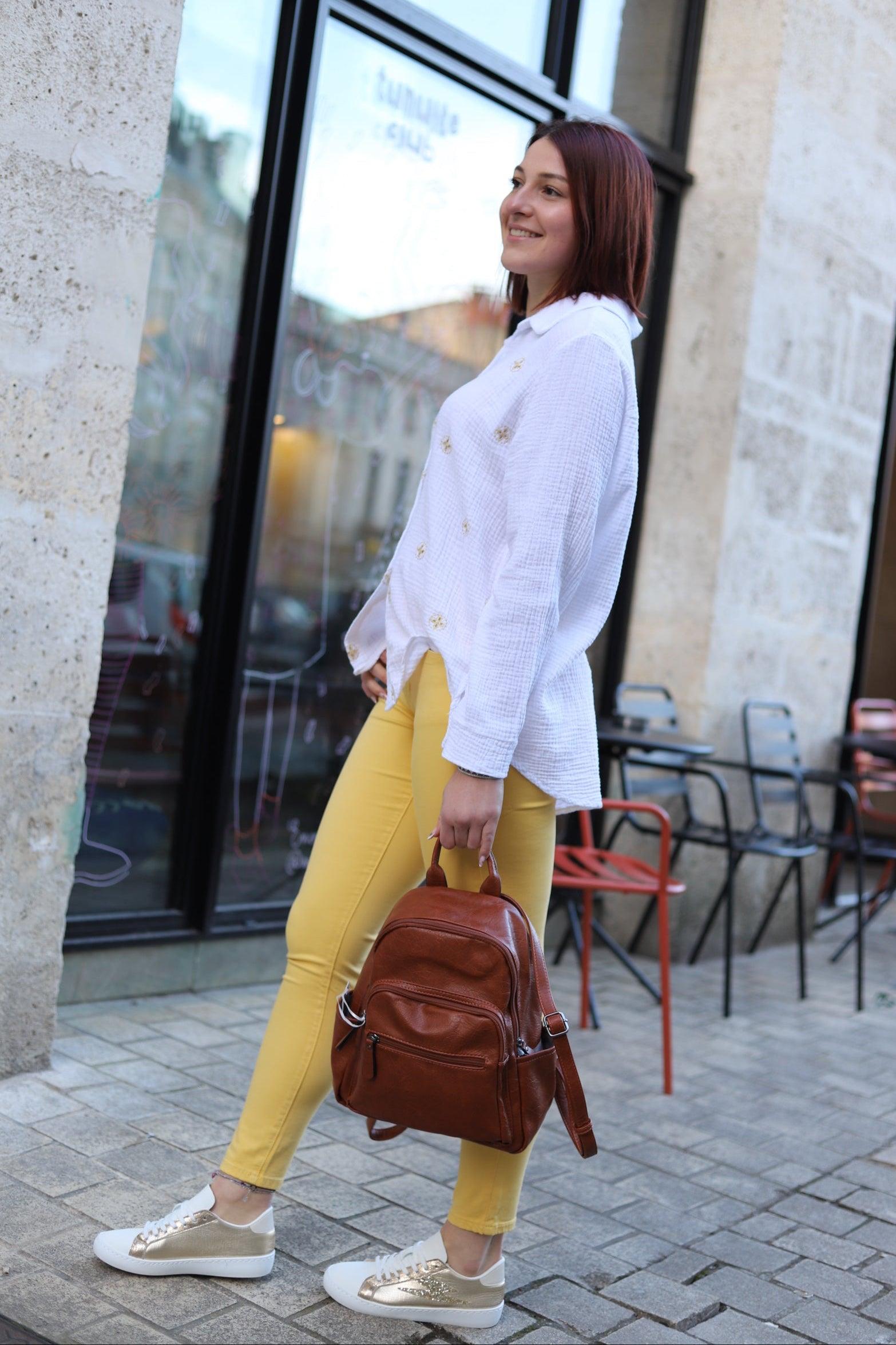 Pantalon Slim Taille Haute – beautifulshop