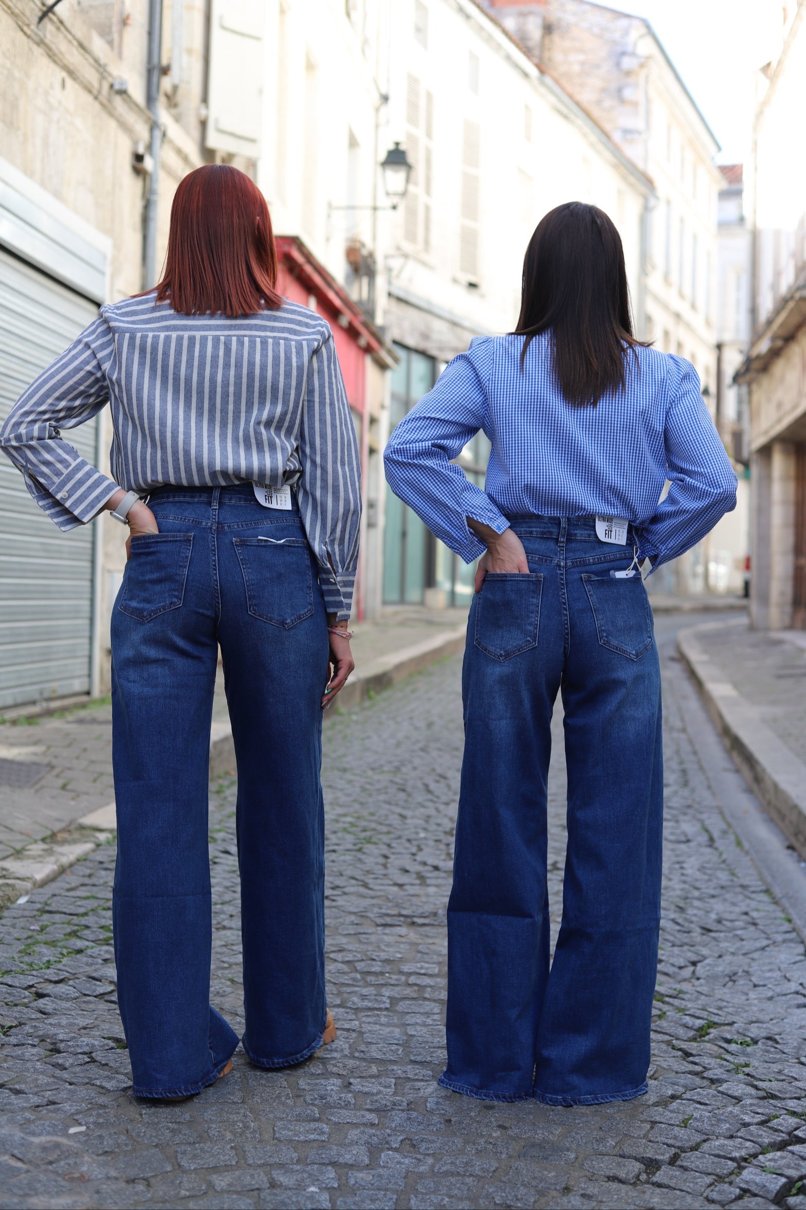 Jean Ultra Wide Leg – Taille Haute & Coupe Palazzo