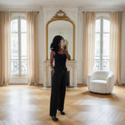 Pantalon Jogging Femme Élégant et Confortable – Coupe Droite & Taille Cordon-beautifulshop