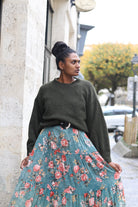 Pull Oversize kaki – Douceur & Style pour l’Hiver