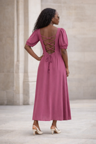 Robe longue dos nue 