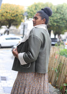 Veste Aviateur Oversize Kaki – beautiful shop