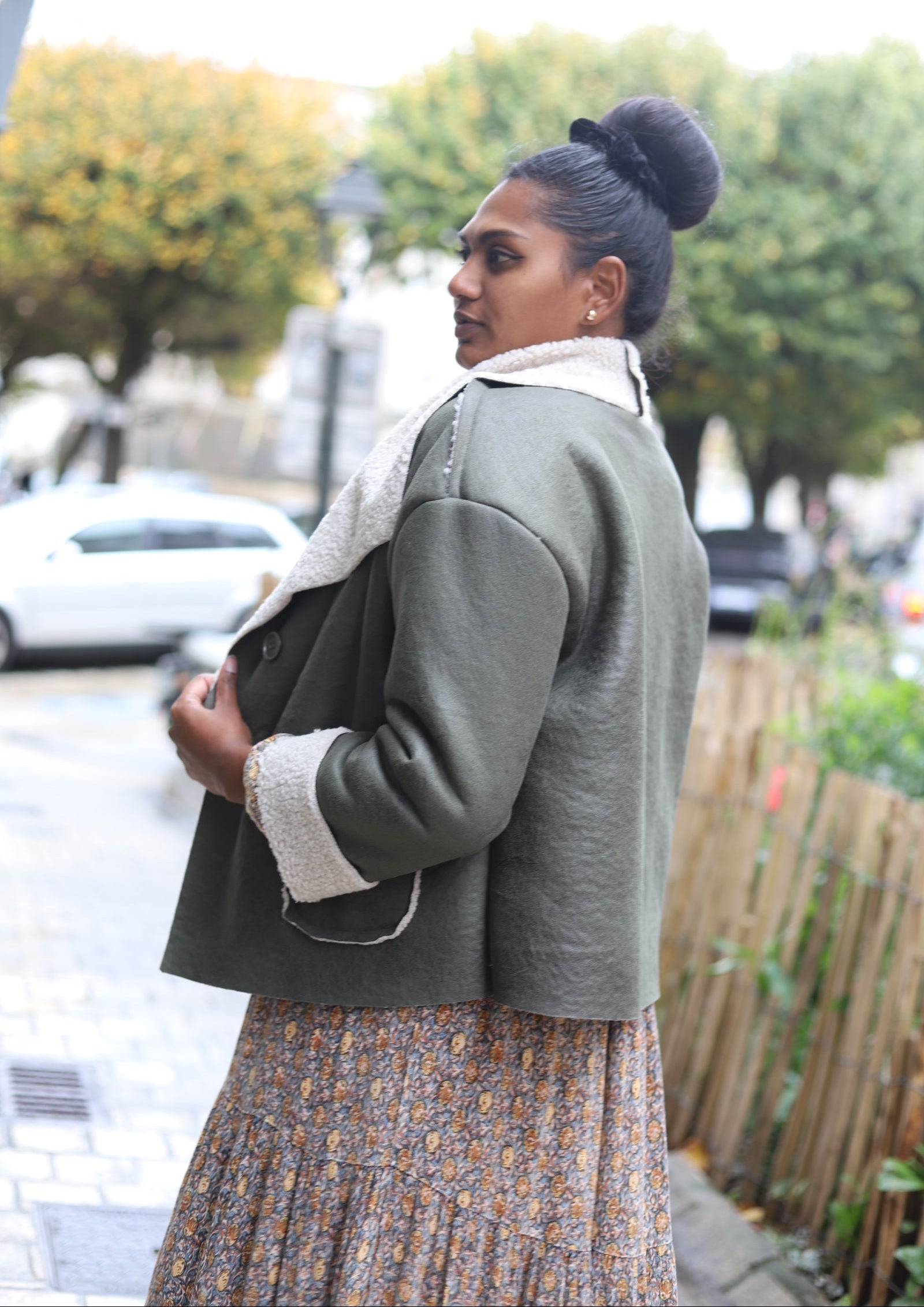 Veste Aviateur Oversize Kaki – beautiful shop