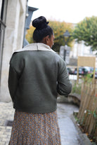 Veste Aviateur Oversize Kaki – beautiful shop