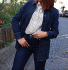 Veste Longue en Jean_beautifulshop