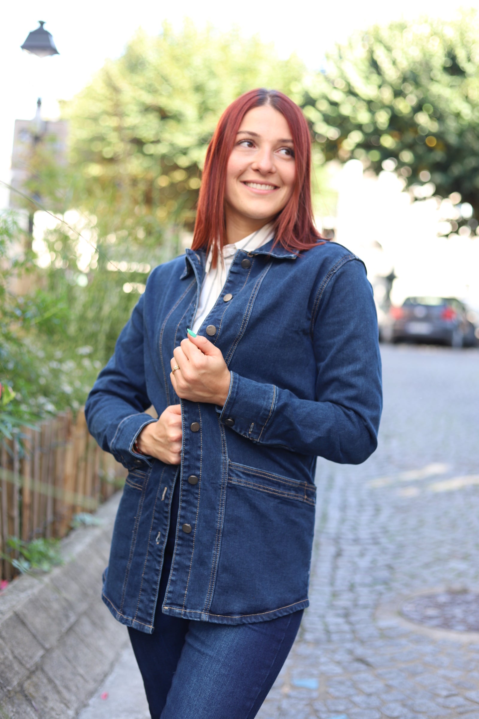 Veste Longue en Jean_beautifulshop