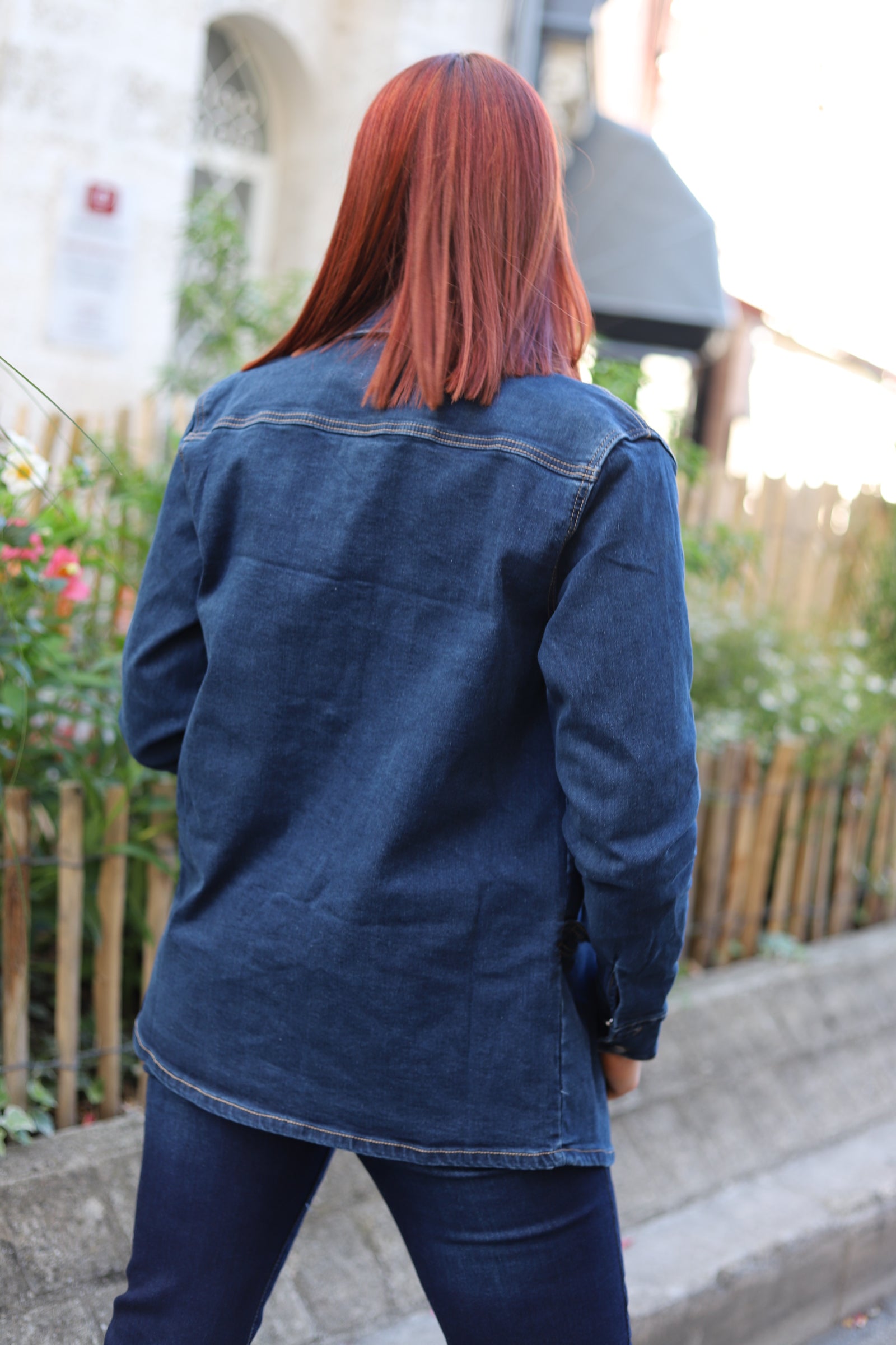 Veste Longue en Jean_beautifulshop