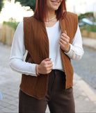 Veste Sans Manches Matelassée Kimono Oversize-beautifulshop-beautifulshop