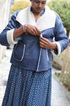 Veste aviateur femme kaki oversize – Doublure sherpa chaude | Beautiful Shop