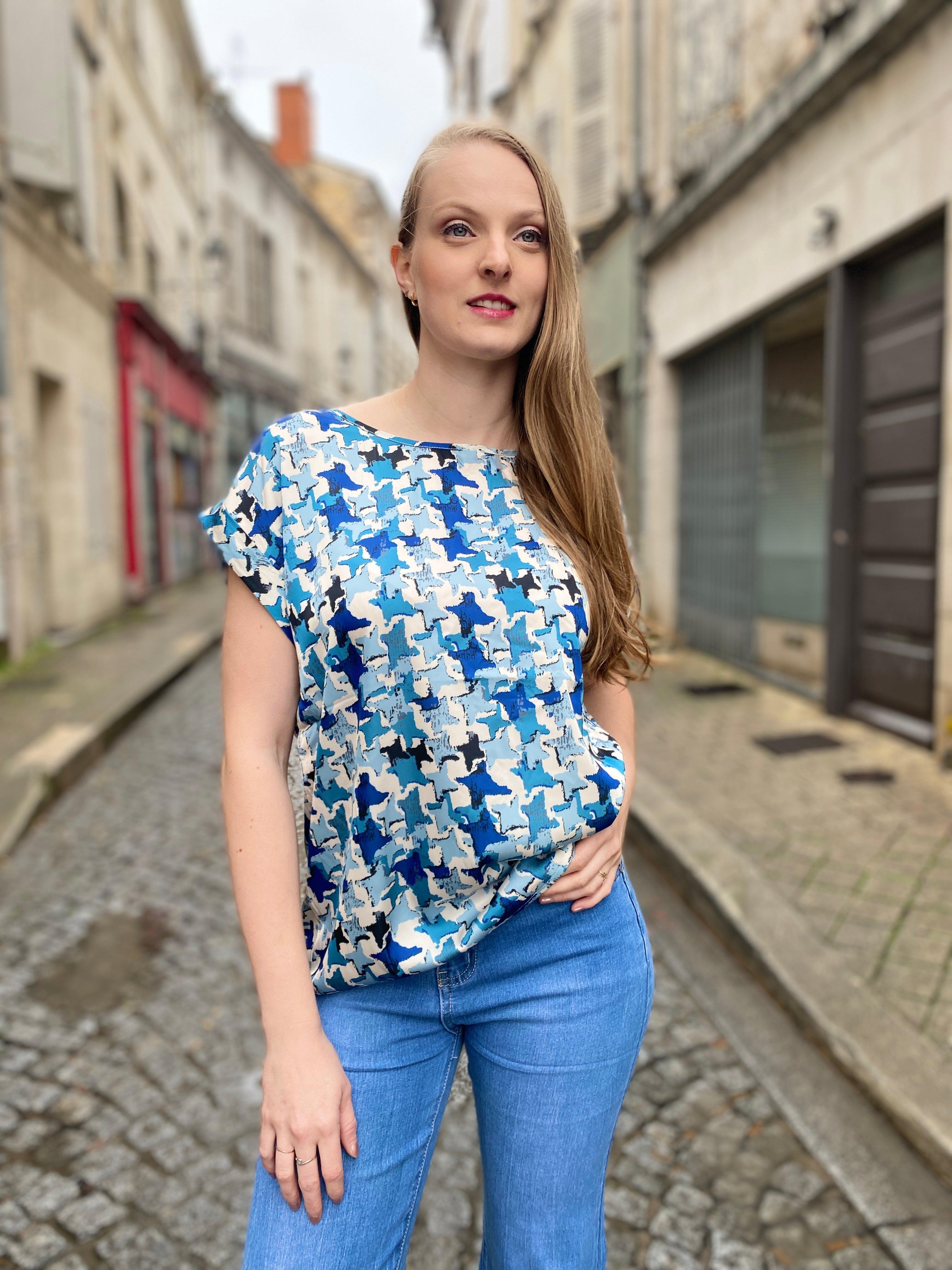 Blouse Fluide en Satin - beautifulshop