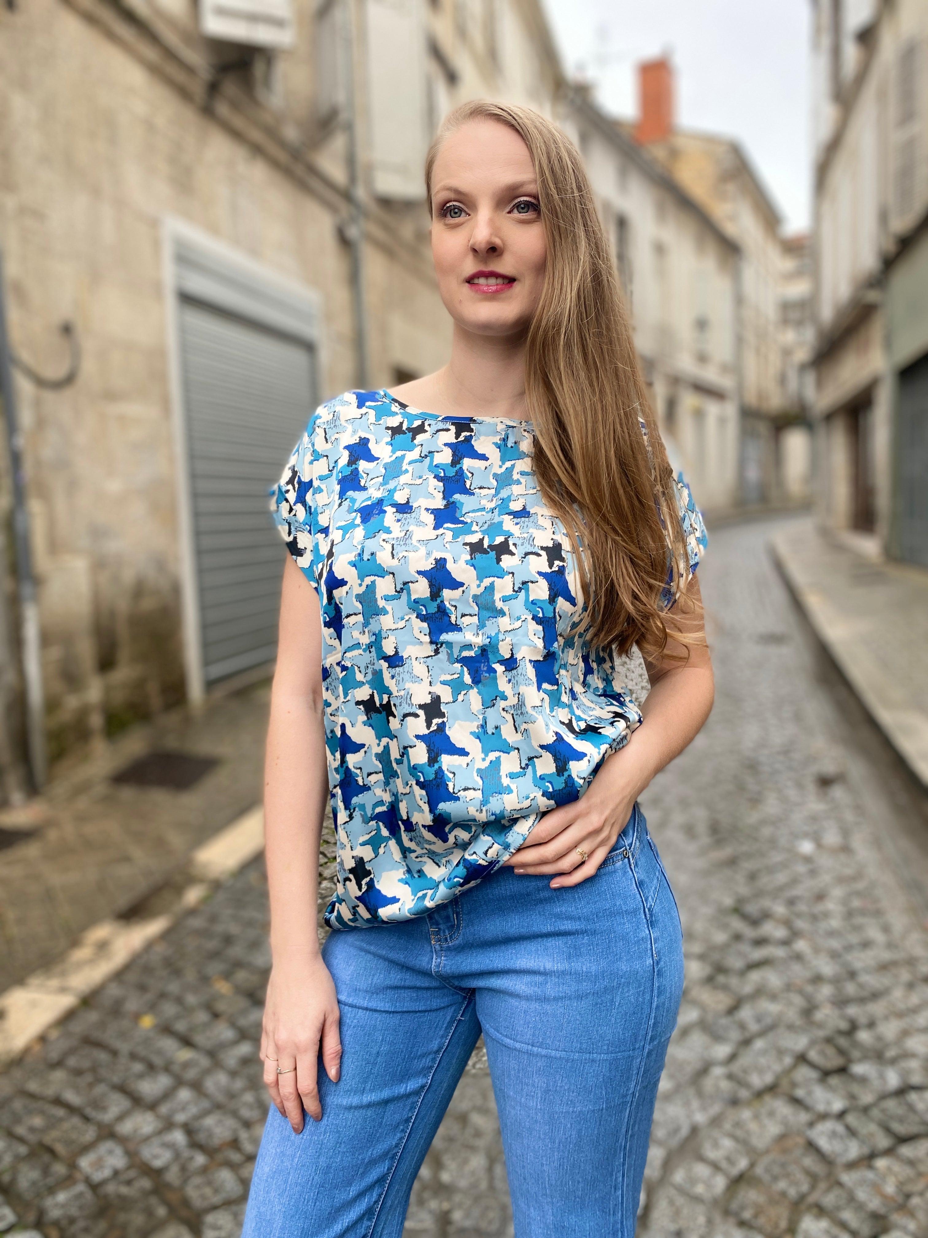 Blouse Fluide en Satin - beautifulshop