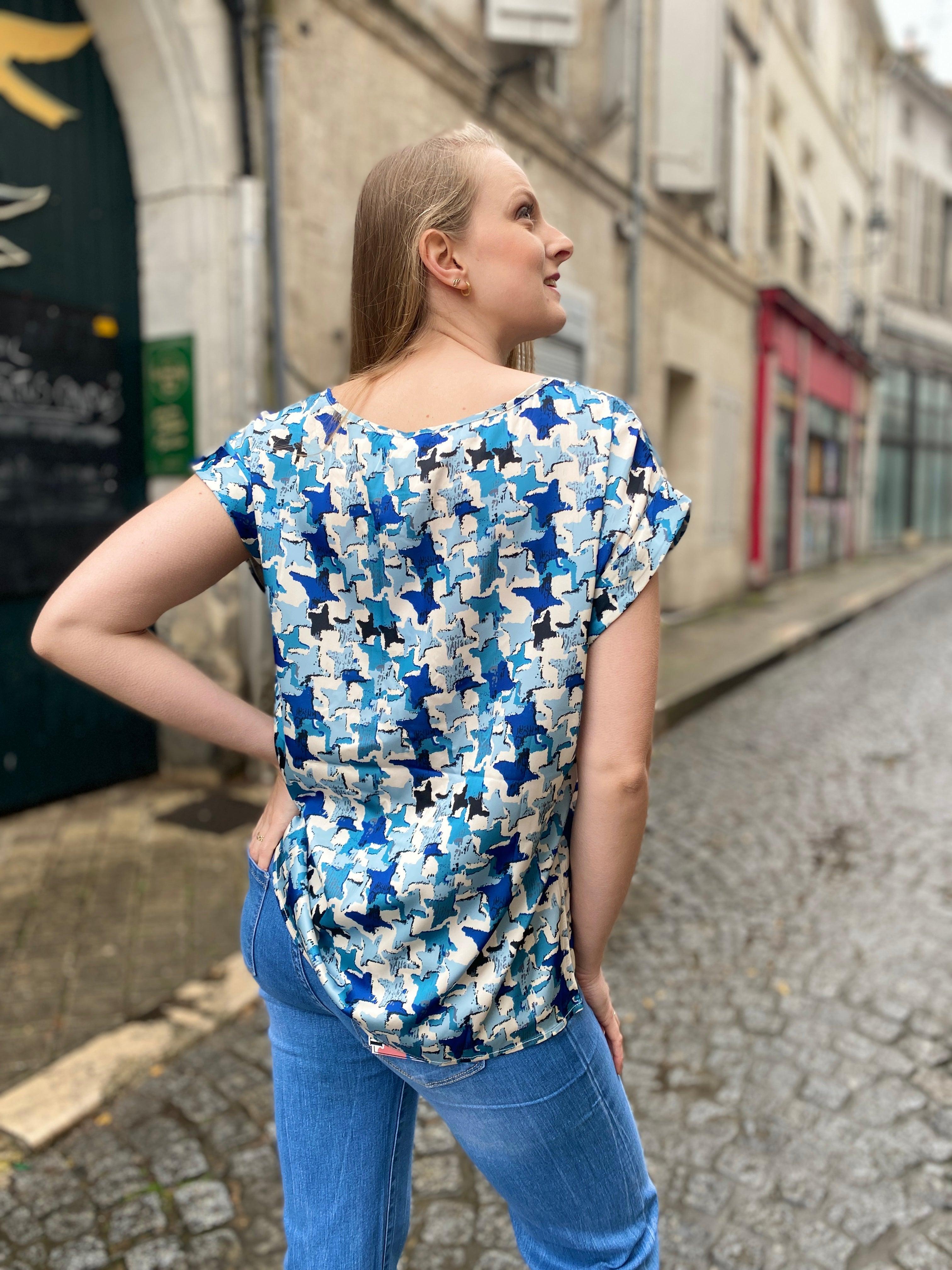 Blouse Fluide en Satin - beautifulshop