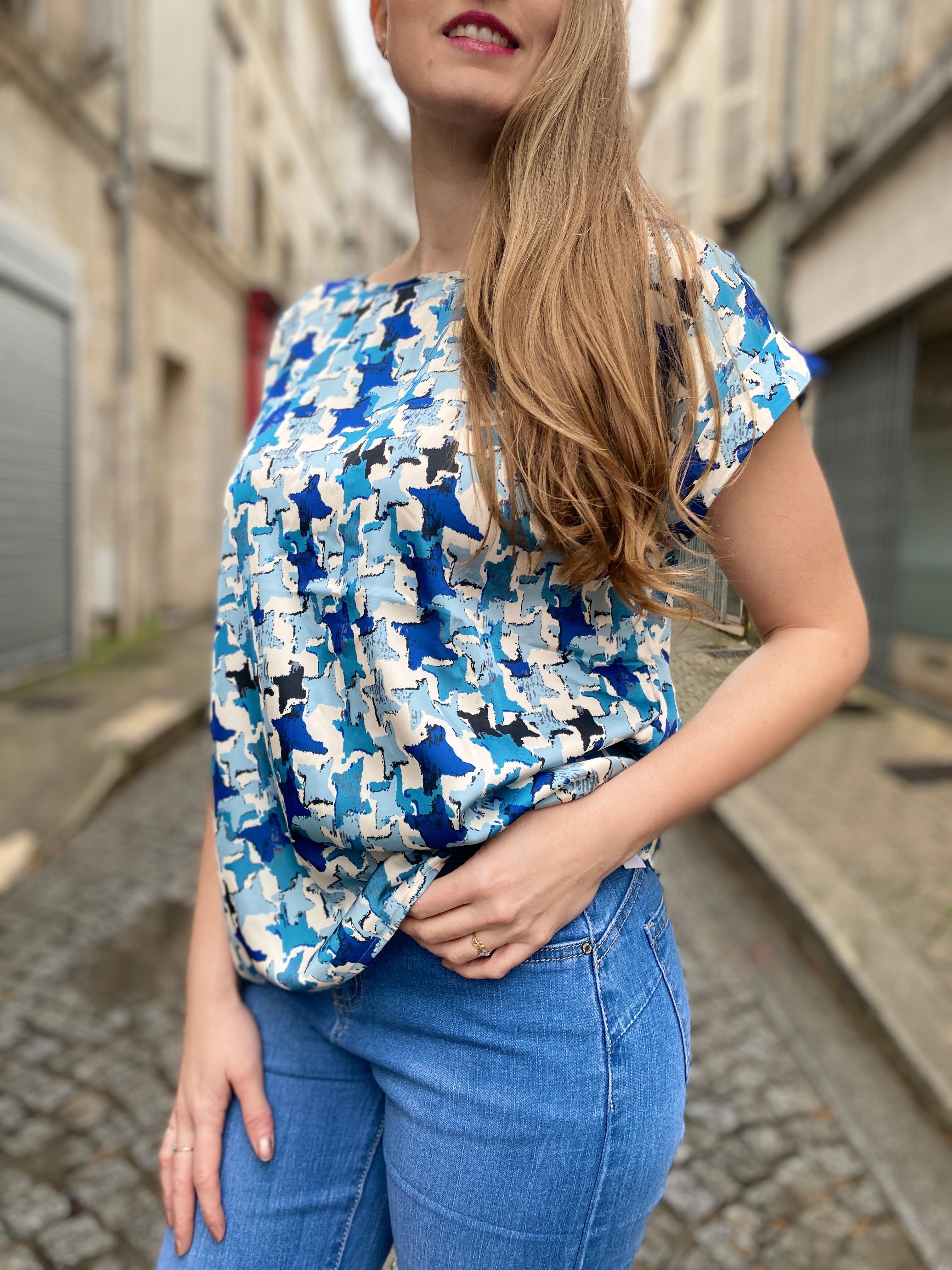 Blouse Fluide en Satin - beautifulshop