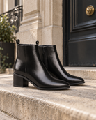 Bottines margaux à talon – noires – Beautiful Shop