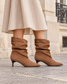 Bottines souples sienna – camel – Beautiful Shop