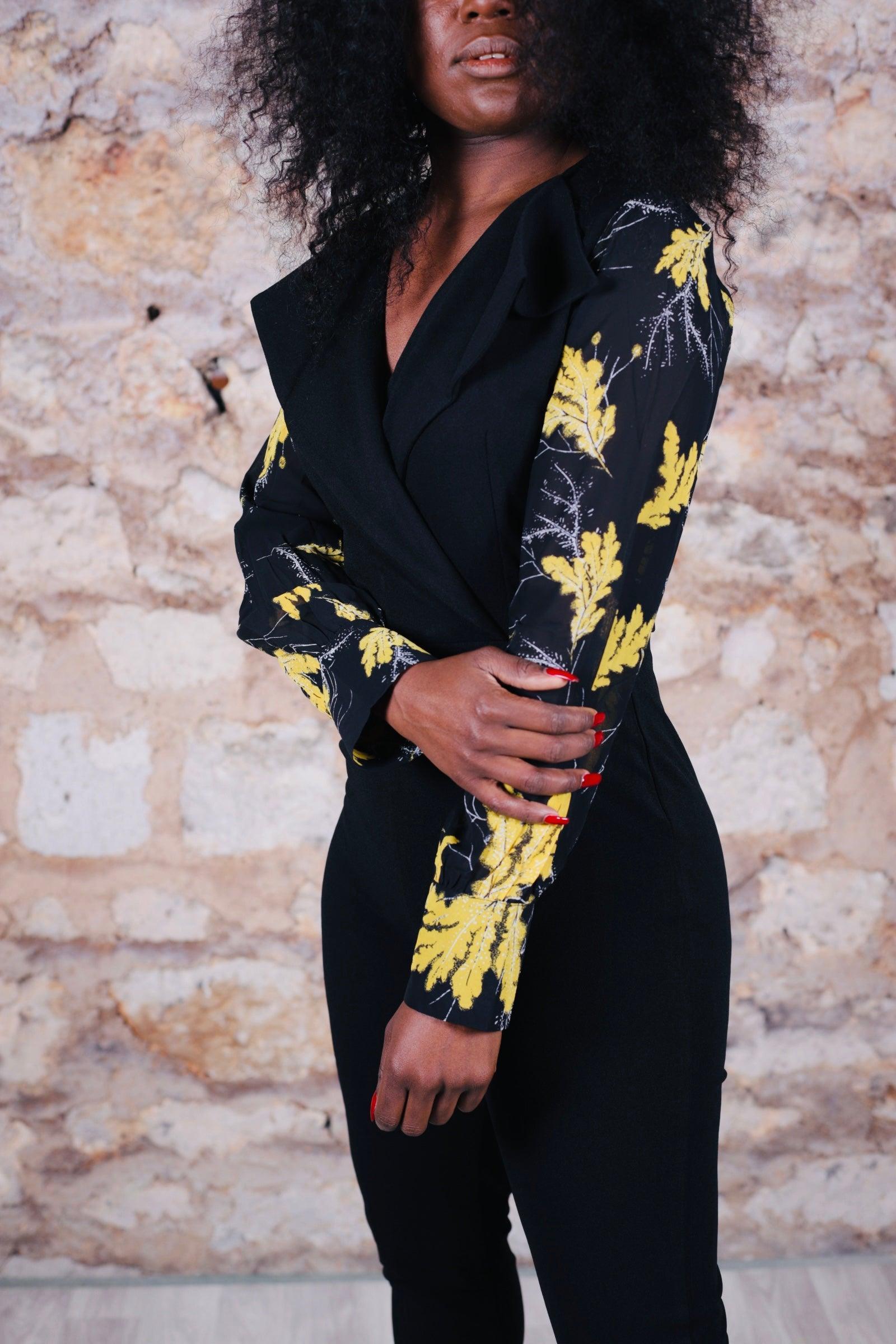 Combinaison noir - beautifulshop