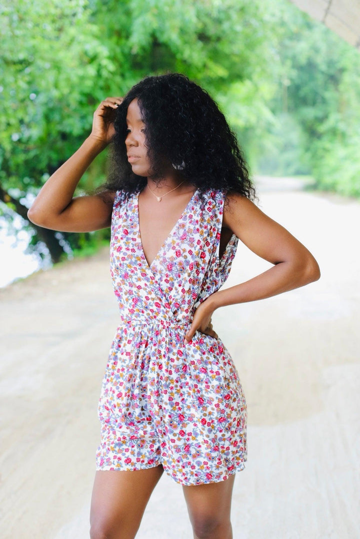 Combishort col cache coeur - beautifulshop