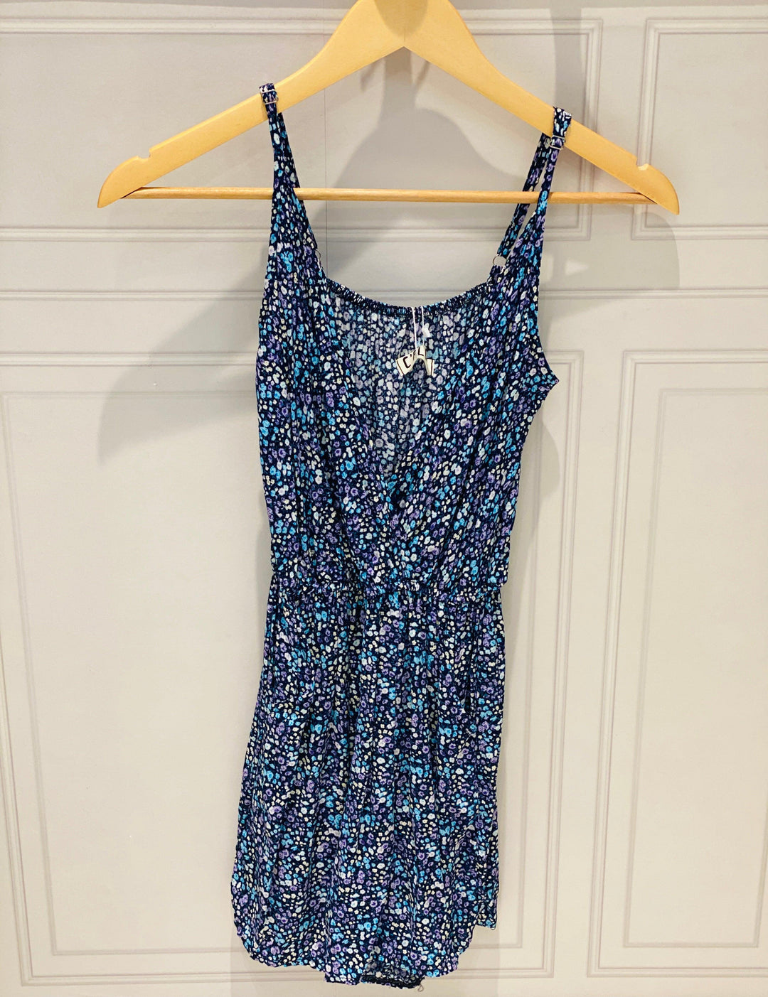 Combishort imprimé à bretelle - beautifulshop