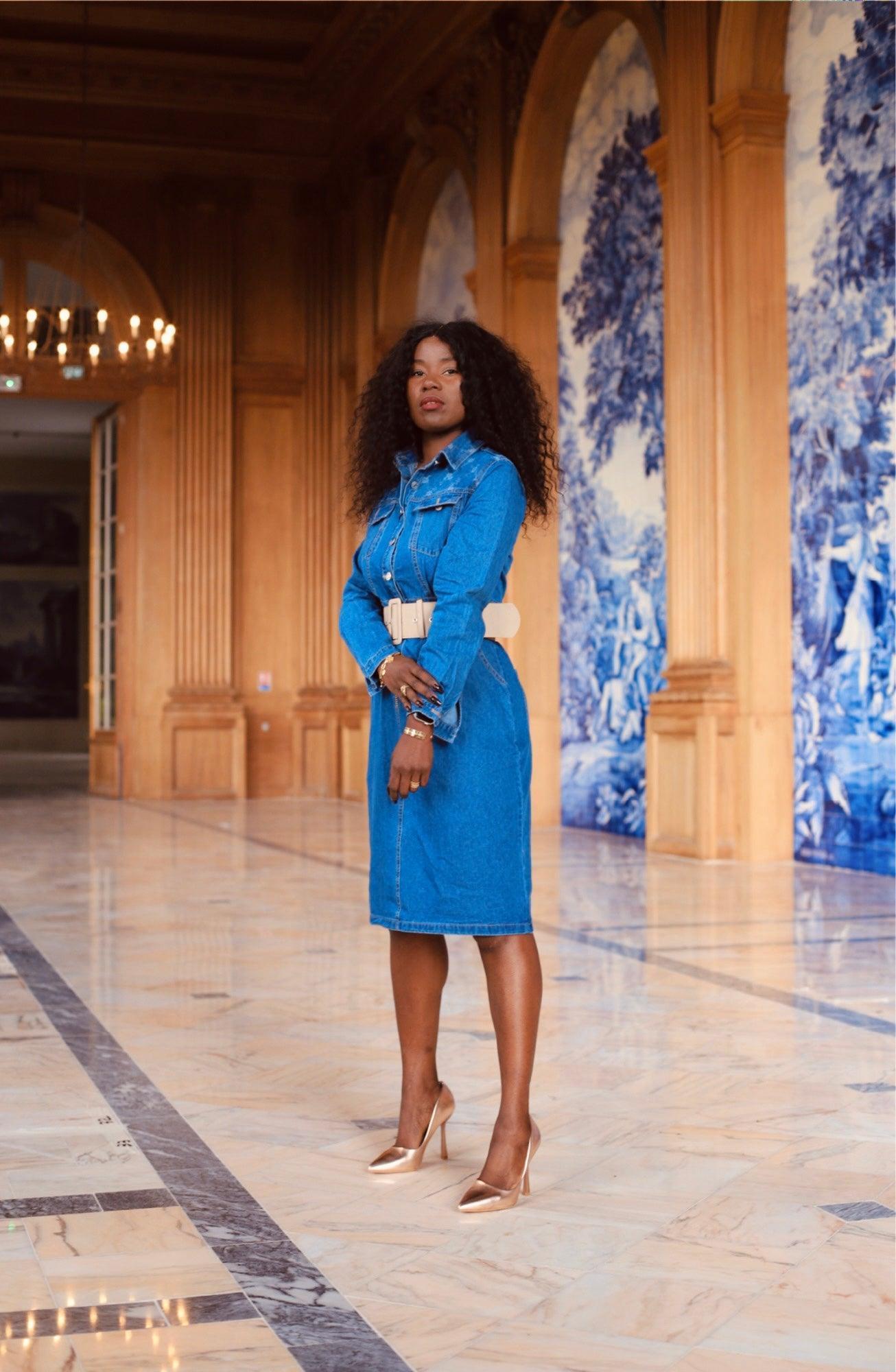 Escarpins à talons dorée - beautifulshop