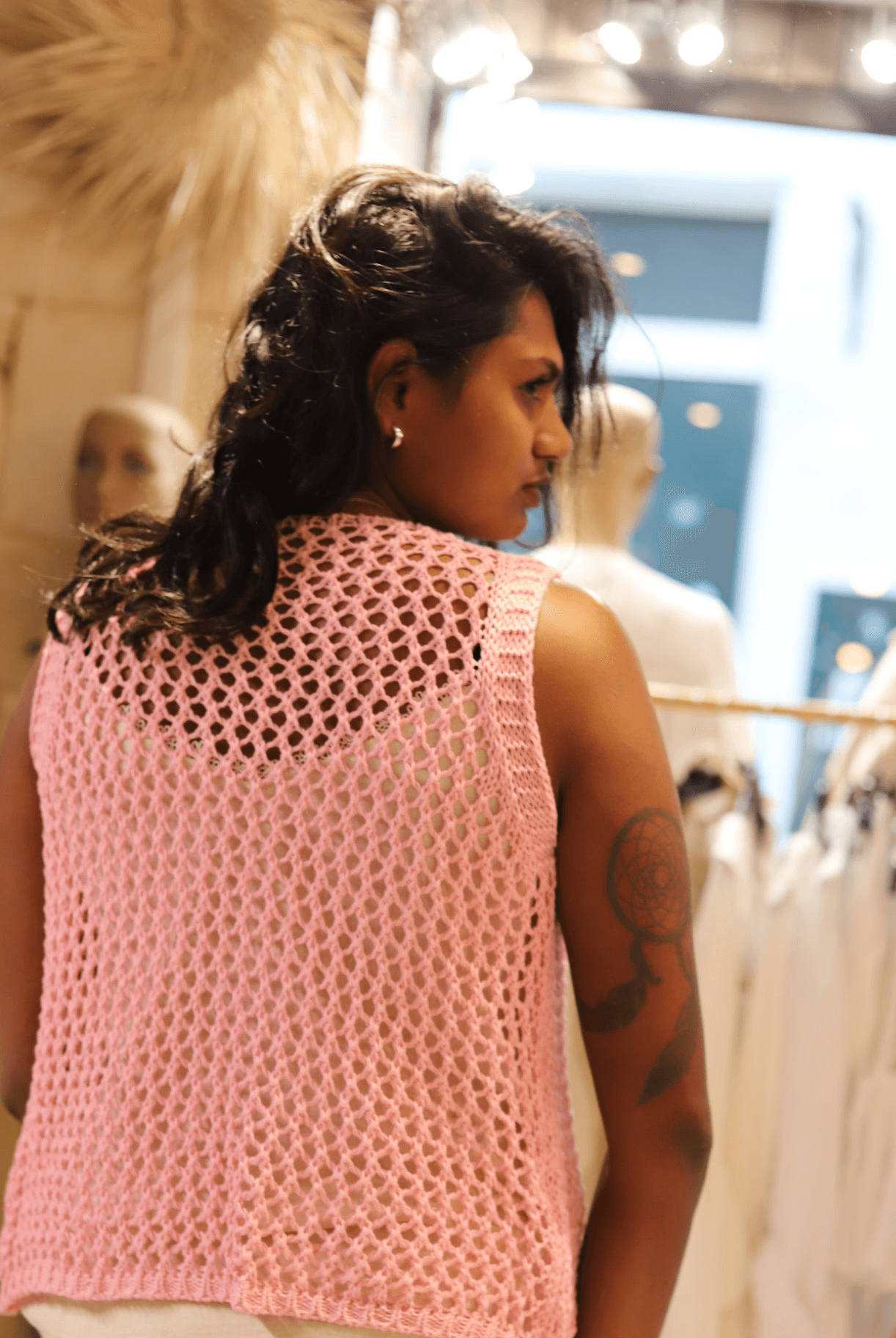 Gilet en Maille "Italian Knit Lace" - beautifulshop
