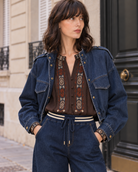 Jean confort Romy – bleu foncé – Beautiful Shop