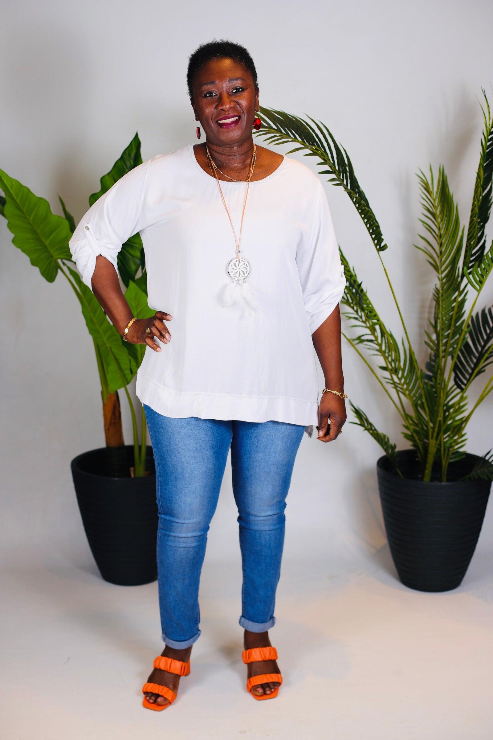 Jeans bleu clair grande taille - beautifulshop