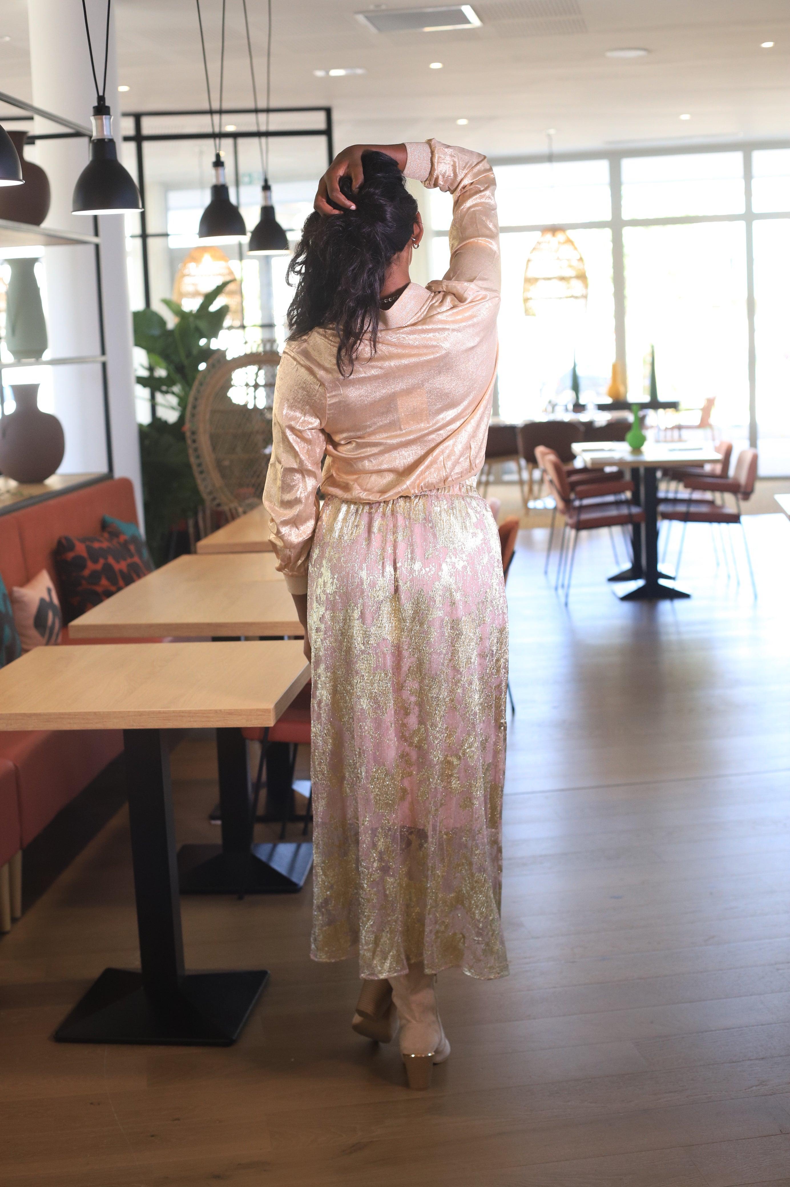 Jupe Longue Élastique à la Taille – Confort et Élégance Combinés - beautifulshop