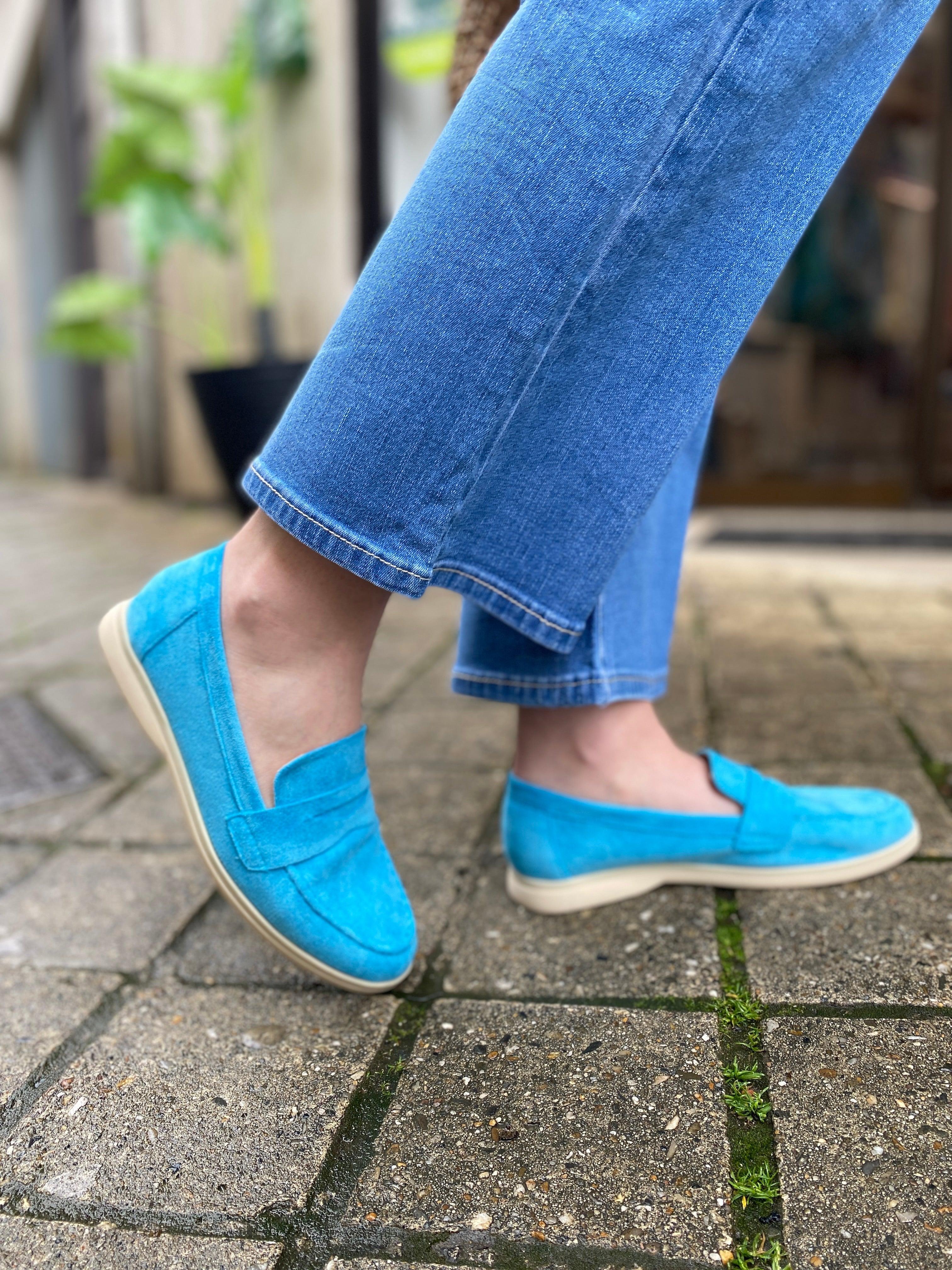 Mocassins en daim - beautifulshop