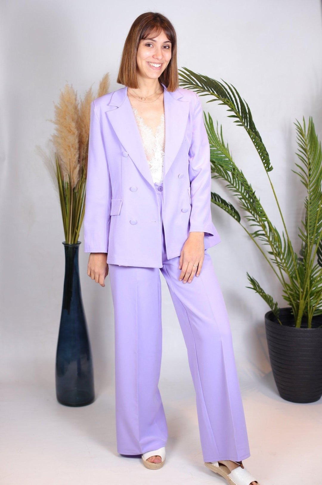 Pantalon Costume imprimé - beautifulshop